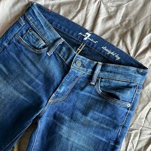 7 For All Man Kind denim jeans